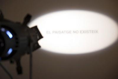 El paisaje no existe El paisaje no existe
