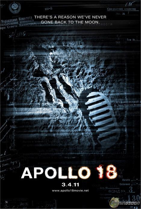 Póster de ‘Apollo 18′- hay una razón por la que no volvimos a la Luna apollo1800001tease