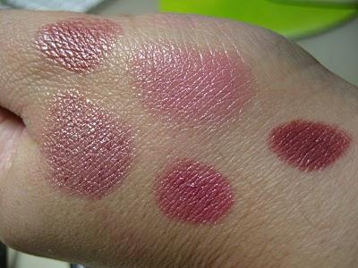 + labiales MAC y + swatches + labiales MAC y + swatches