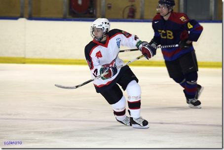 Foto cedida por Javier Rebolledo Hockey Hielo: Reportaje y video que AS ha dedicado al estreno de la jugadora María Gurrea en la competición sénior absoluta.