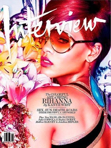 RIHANNA PORTADA INTERVIEW MAGAZINE DICIEMBRE 2010