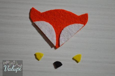 DIY - Punto de libro II - Zorro de fieltro DIY - Punto de libro II - Zorro de fieltro