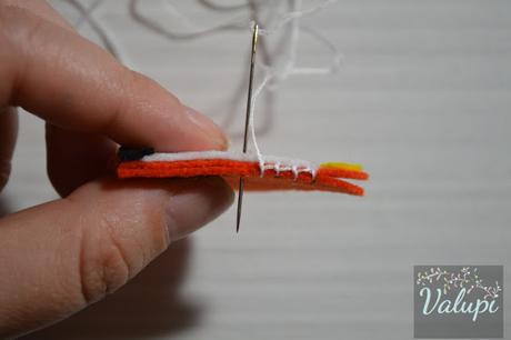 DIY - Punto de libro II - Zorro de fieltro DIY - Punto de libro II - Zorro de fieltro