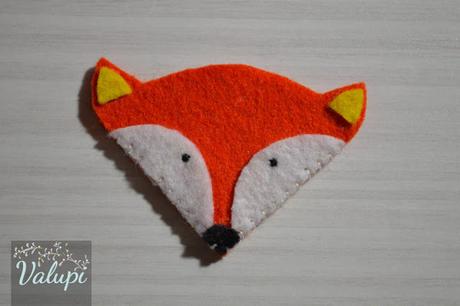 DIY - Punto de libro II - Zorro de fieltro DIY - Punto de libro II - Zorro de fieltro