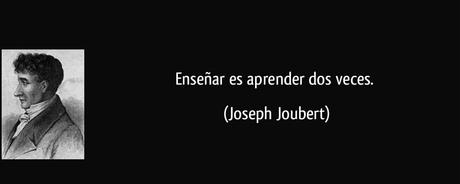 Aprender Enseñando: La Clave para Un Conocimiento más Profundo Aprender Enseñando Cita