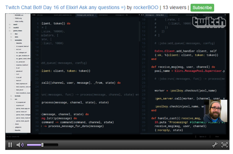 Come, duerme, programa… en streaming watchpeoplecode