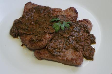 Ternera a la mostaza Ternera a la mostaza