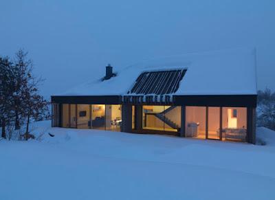 Residencia Moderna en las Montanas Nevadas de Eslovenia