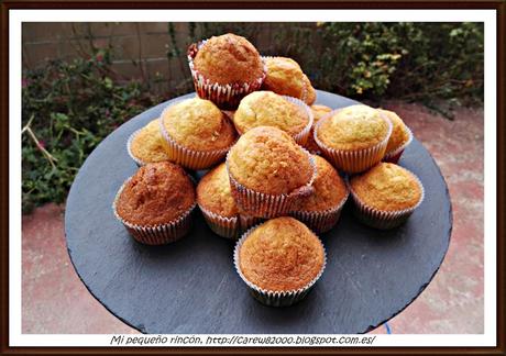 Magdalenas caseras Magdalenas caseras