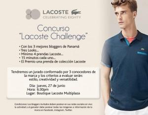 Lacoste Challenge · Un reto para bloggers Lacoste