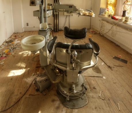 La casa abandonada de un dentista