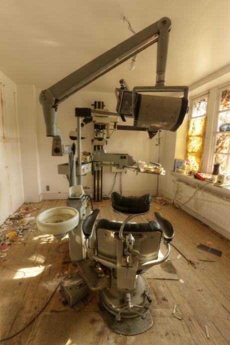 La casa abandonada de un dentista