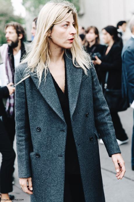 PARIS FASHION WEEK STREET STYLE #1 PFW-Paris_Fashion_Week-Spring_Summer_2016-Street_Style-Say_Cheese-Ada_kokosar-GRey_Coat-