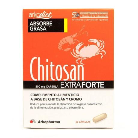 Chitosán: fibra natural para absorber grasas de la #dieta