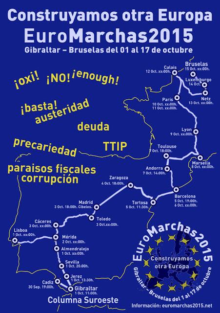 ¡BASTA!, ¡OXI!, ¡NO!, ¡ENOUGH! Construyamos otra Europa. ¡BASTA!, ¡OXI!, ¡NO!, ¡ENOUGH! Construyamos otra Europa.