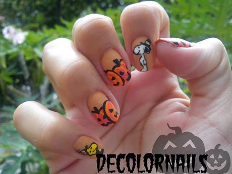 #CreepyNails/ Calabazas #CreepyNails/ Calabazas