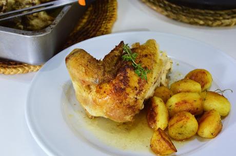 Vídeo receta: Pollo al horno con patatas