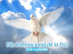 Día Internacional de la Paz.