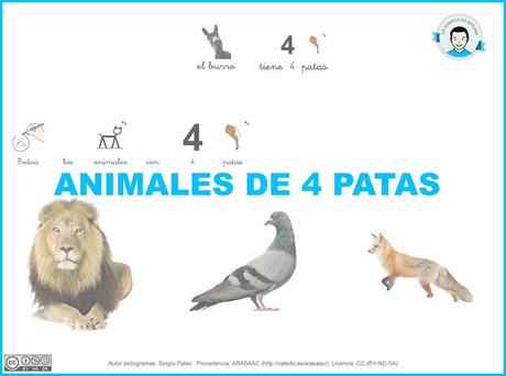 animales de 4 patas