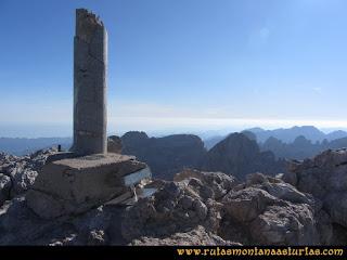 Cima de Torrecerredo, en el macizo central de Picos de Europa