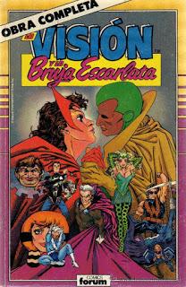Saga de Marvel: La Visión y la Bruja Escarlata, S. Englehart y R. Howell, Marvel-forum 1988-1989