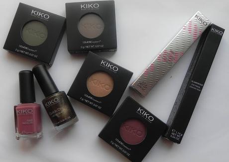 Haul Kiko: Ampliando mi paleta Haul Kiko: Ampliando paleta