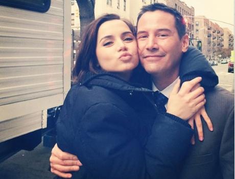 Actriz cubana desembarca en Hollywood y actúa junto a Keanu Reeves ana-keanu1-a