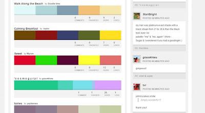 Tu blog y tú | Paletas de colores