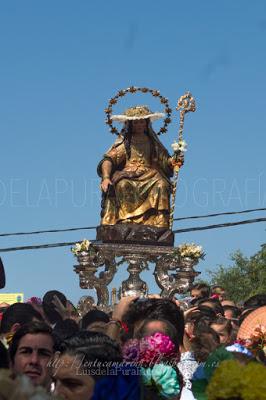 Fotos del traslado de la Divina Pastora a su Santuario tras la Misa de Romeros