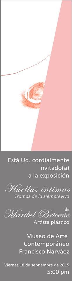 Maribel Briceño Rafeca Huellas íntimas