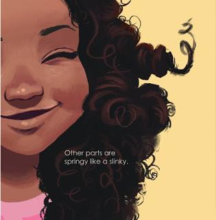 Book Zone: Emi's Curly Coily, Cotton Candy Hair