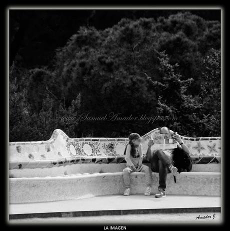 BARCELONA: PARK GÜELL. FOTOGRAFÍAS EN BLANCO y NEGRO