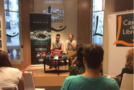 Javier Ruescas y Manu Carbajo presentan en Madrid ‘Electro’ electropresentación1