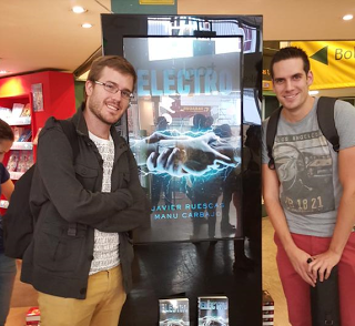 Javier Ruescas y Manu Carbajo presentan en Madrid ‘Electro’ Javier Ruescas y Manu Carbajo presentan en Madrid ‘Electro’