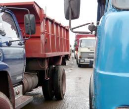 Restricción a la circulación de camiones