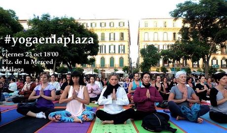 Boletín mensual YogaSala Málaga octubre: #Yoga en la Plaza 2015