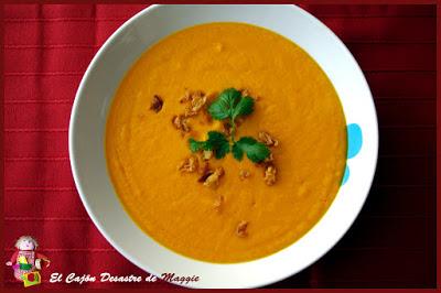 CREMA NARANJA CON CÚRCUMA Y JENGIBRE CREMA NARANJA CON CÚRCUMA Y JENGIBRE