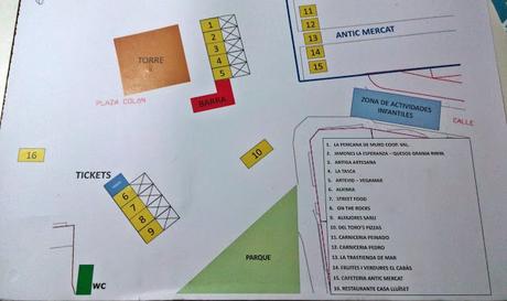 Mapa II Feria Gastronómica de Torrent Mapa II Feria Gastronómica de Torrent