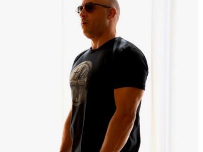Vin Diesel presume de abdominales en Instagram