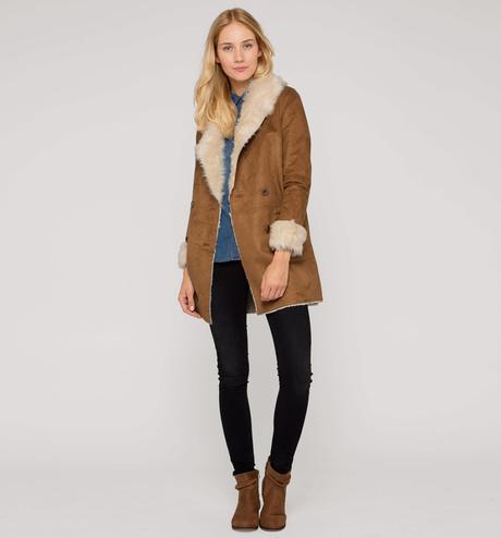 Guía a la tendecia de colores para este otoño 2015… Chaqueta en marrón