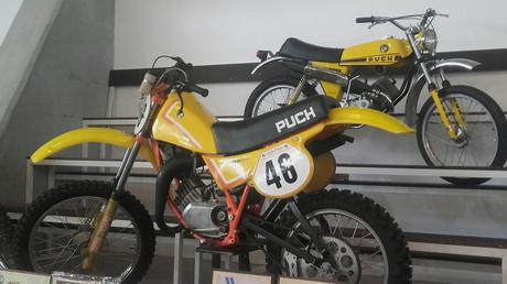 ‘MotocrossTerapia’ de 80 cc Motos Puch en la exposición.