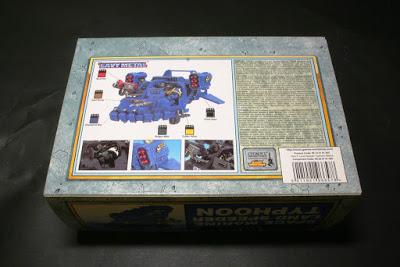 Contraportada de la caja del Land Speeder Tifón Contraportada de la caja del Land Speeder Tifón