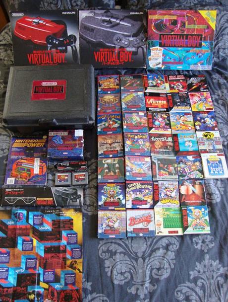 Breve historia de los Videojuegos – Virtual Boy: El mayor fracaso de Nintendo complete-virtual-boy-collection-cincodays-com
