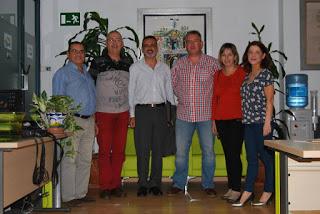 Reunión en el Colegio Oficial de Psicólogos de Andalucía Occidental