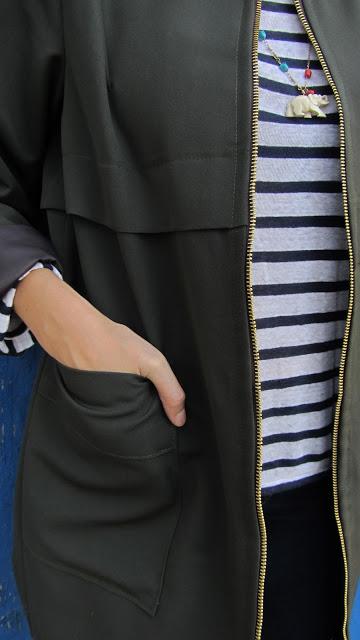 MIÉRCOLES CON ESTILO: Military trench by Guillermina Ferrer MIÉRCOLES CON ESTILO: Military trench by Guillermina Ferrer