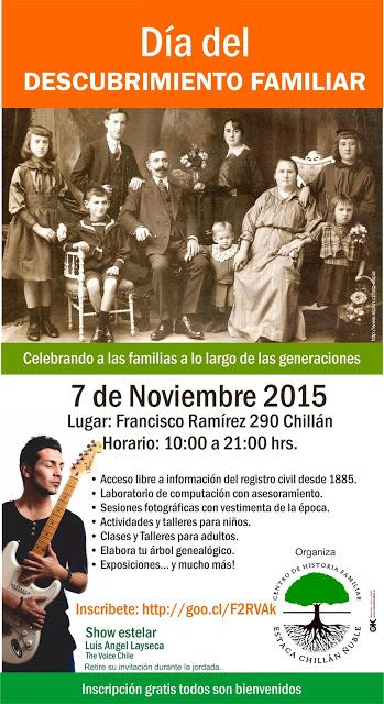 Día del Descubrimiento Familiar: Celebrando a las familias a lo largo de las generaciones. Día del Descubrimiento Familiar: Celebrando a las familias a lo largo de las generaciones.