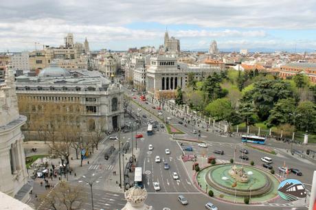 Ruta clásica de Madrid: ¿Qué ver en Madrid en dos días? Panorámica del Palacio de Cibeles