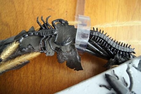 DIY: Corona para Halloween y Día de Muertos DIY Halloween wreath / Cómo hacer una corona para Halloween y Día de Muertos // casahaus.net