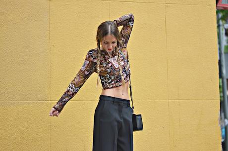 EMBROIDERED TOP & CULOTTE PANTS