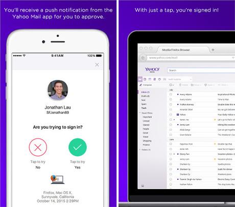 Yahoo quiere eliminar la contraseña para su servicio de correo yahoo mail 3